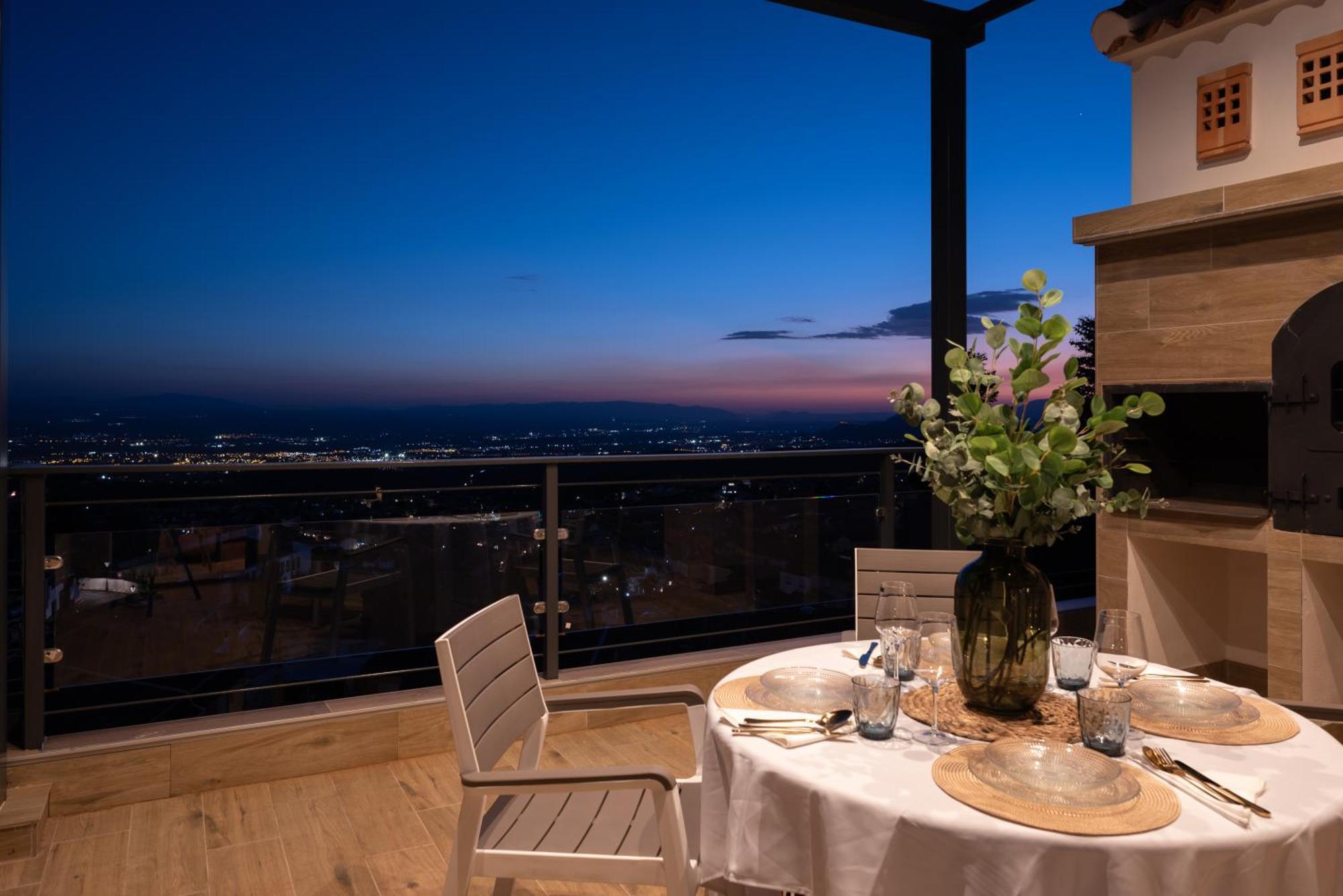 Villa Casa Penalisa Con Jacuzzi, Barbacoa, Chimenea Y Vistas Panoramicas A Granada Alfacar Exterior foto